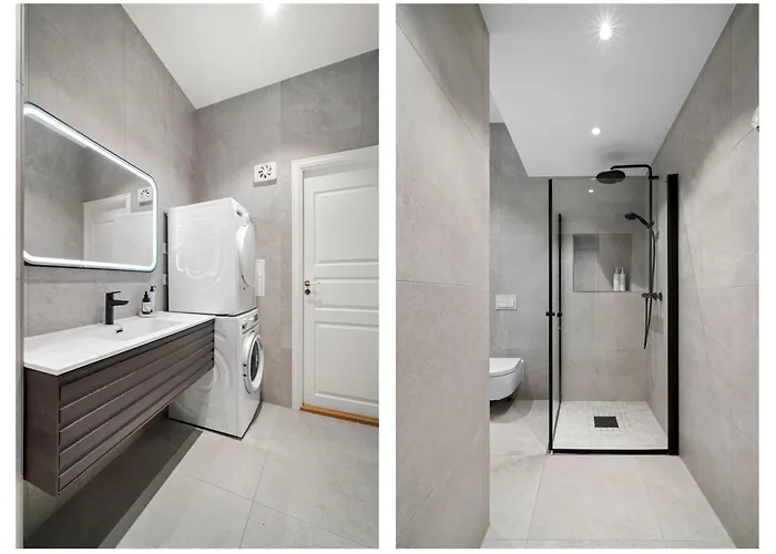 Experience The Luxury Lifestyle 100m From Bryggen! Apartamento Bergen
